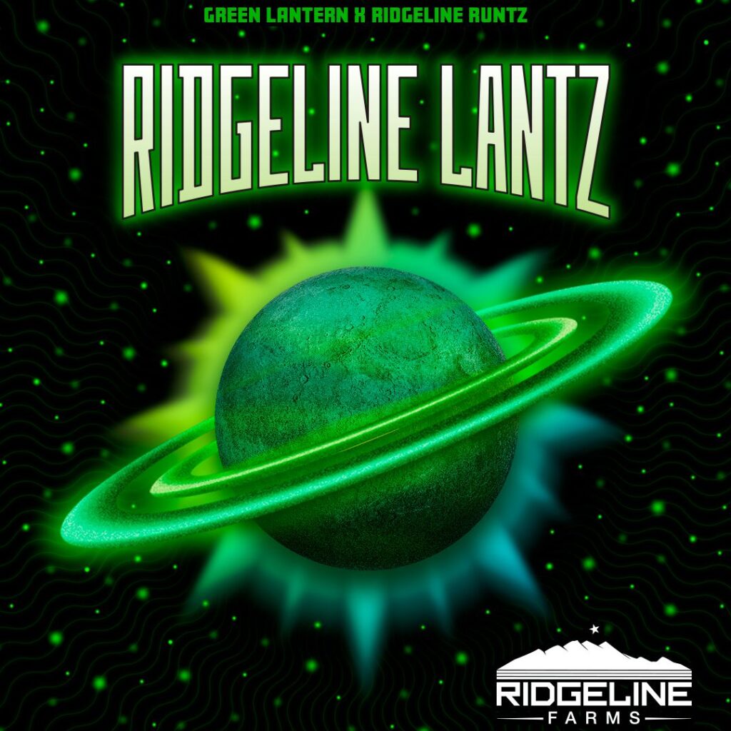 Artistic rendition of Ridgeline Lantz strain by Cookies.