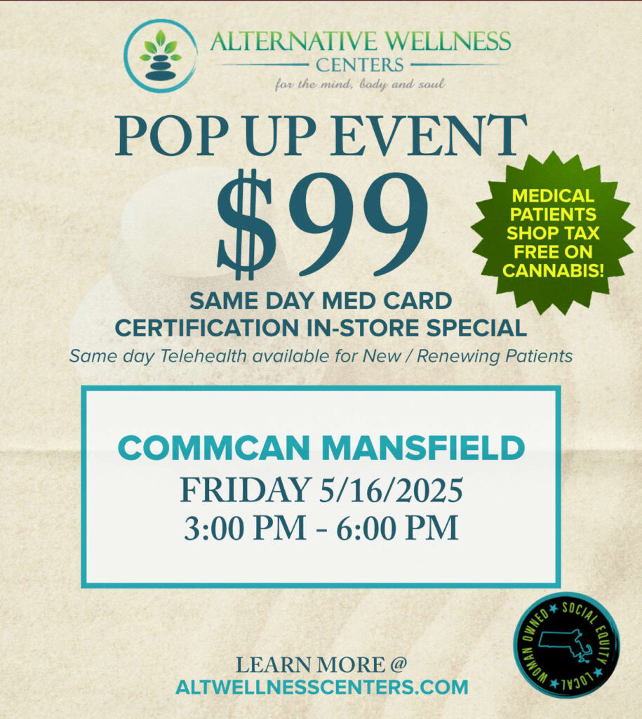 Alternative Wellness Pop-Up – In-Store Medical Cannabis Card Certification for $99