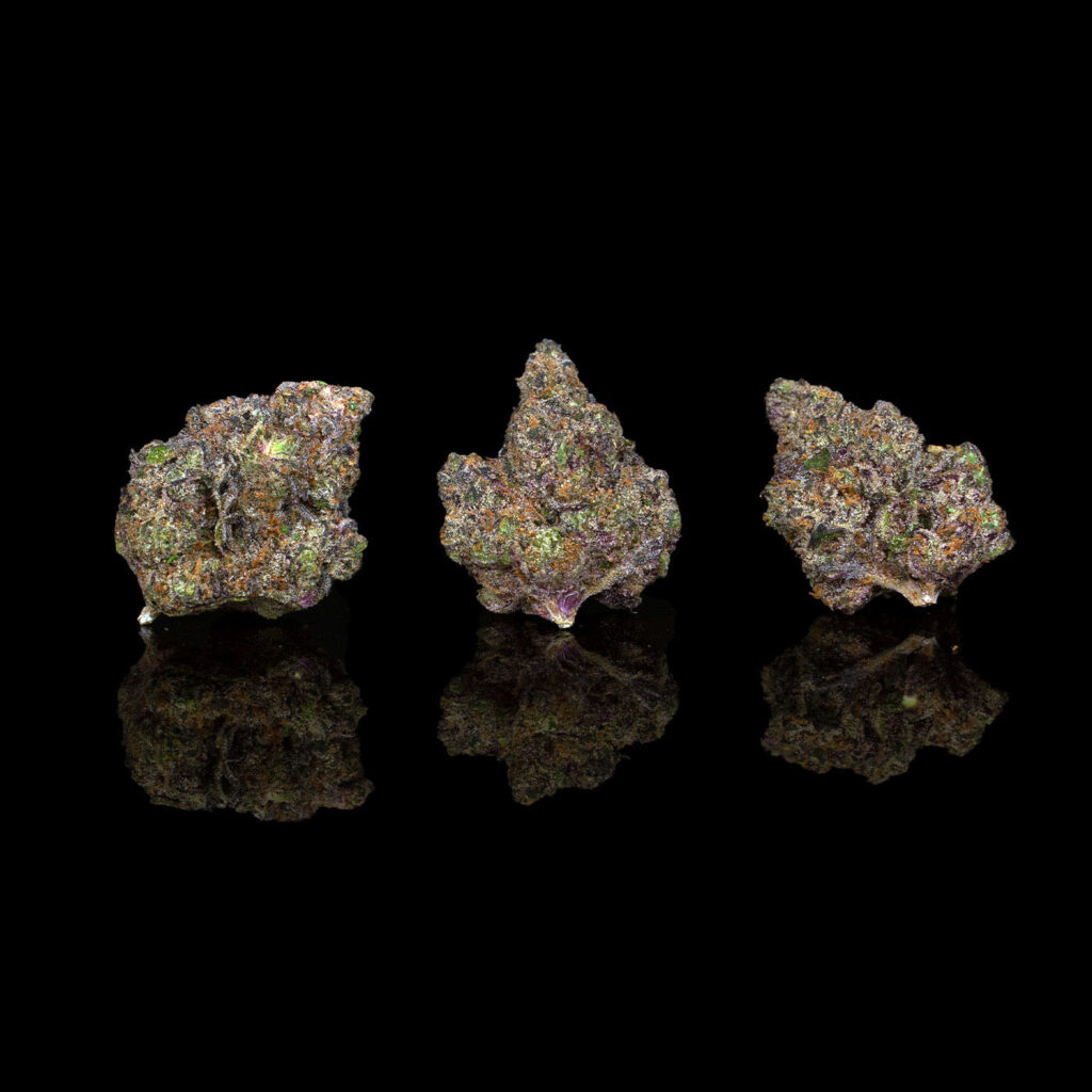 Three Black Bubble Gum Horchata buds by CommCan