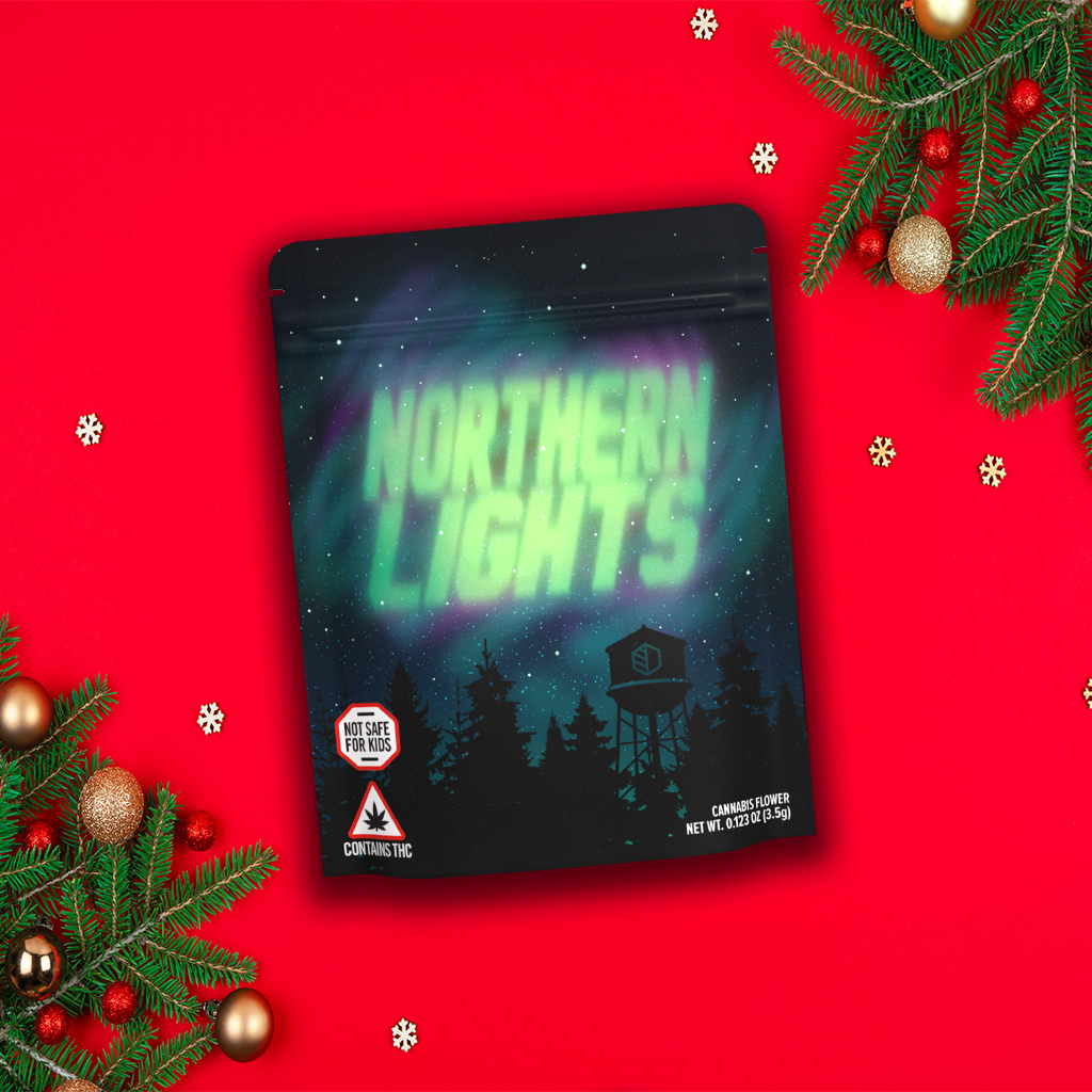 Northern Lights Flower Bag