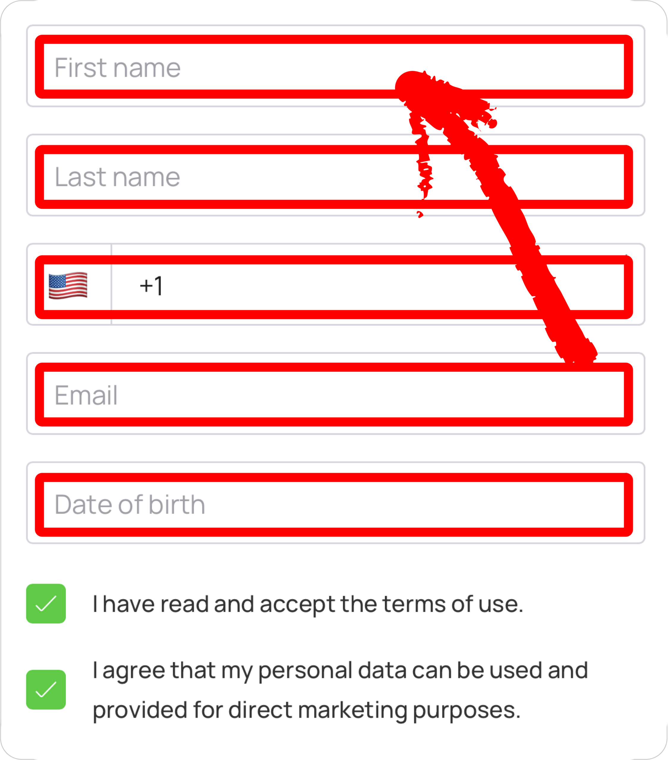 Enter Your Info